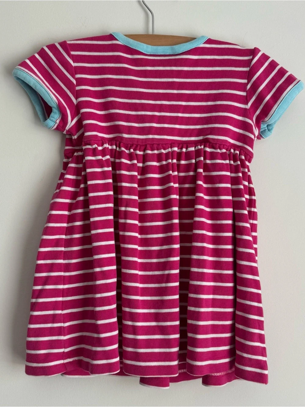 Hanna Andersson Striped Short Sleeve Dress
